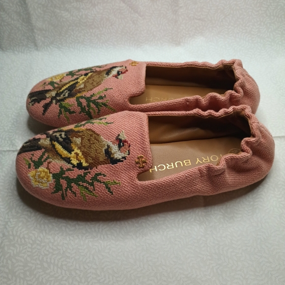 Tory Burch Soft Smoking Slippers size 7 - Picture 5 of 10